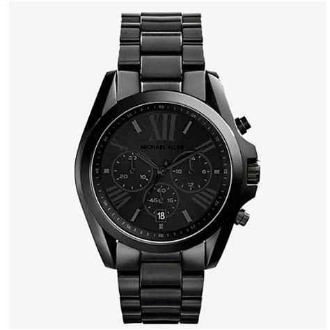 michael kors chronograph mk5550|Michael Kors MK 5550 Bradshaw Blacktone Chronograph Watch.